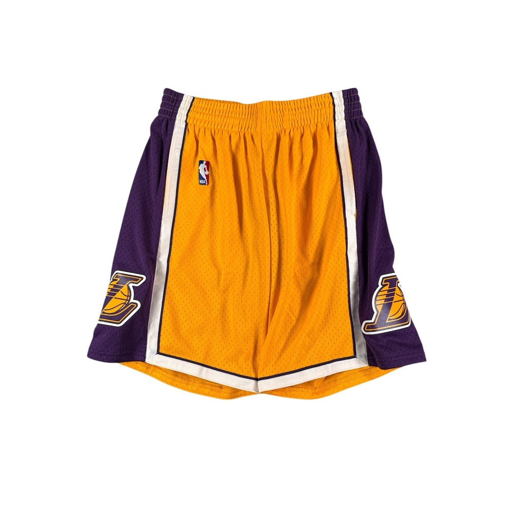 Mitchell & Ness‎ Los Angeles Lakers Swingman Shorts Men's Medium Yellow 2009 NBA